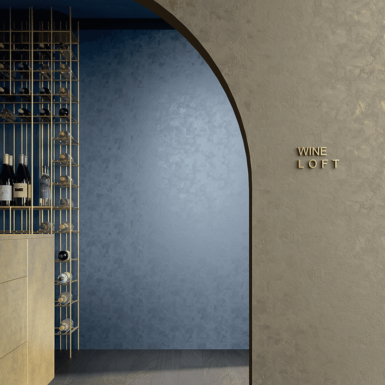 MARCOPOLO Ham Metal Efektli Dekoratif Boya