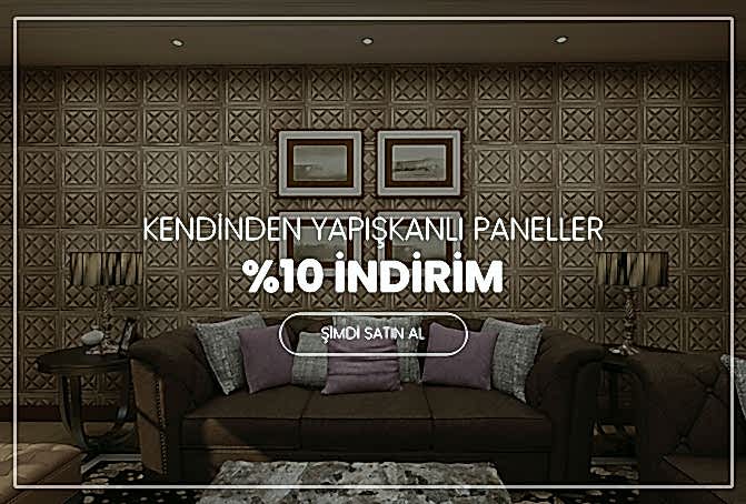 Kendinden Yapışkanlı Duvar Panelleri