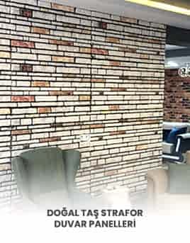 Doğal Taş Strafor Duvar Paneli