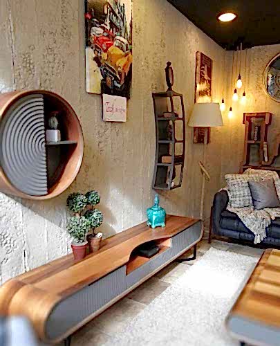 DF-1311 Beton Fiber Duvar Paneli - Thumbnail