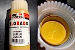 Oksit Sarı - Üniversal Renk Pastası - 250 ml