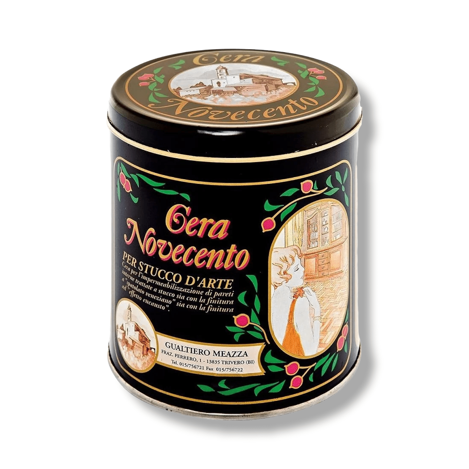 WAX STUCCHİ ARTE - Şeffaf Mum Cila - Solvent Bazlı