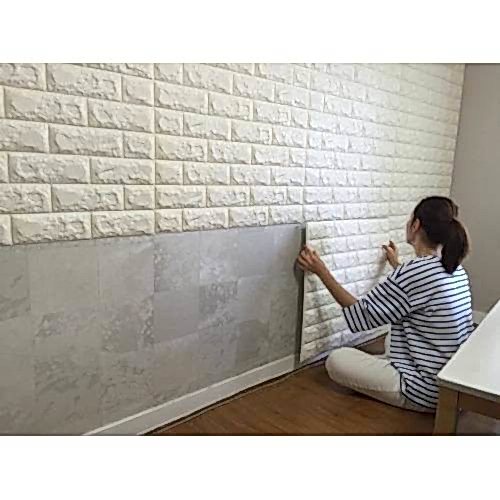TSW-01 Kendinden Yapışkanlı Sünger Duvar Paneli - Thumbnail