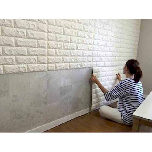 TSW-01 Kendinden Yapışkanlı Sünger Duvar Paneli