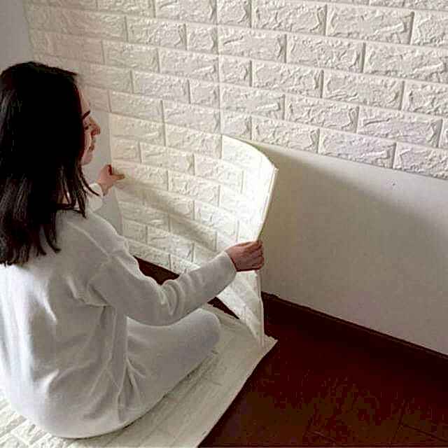 TSW-01 Kendinden Yapışkanlı Sünger Duvar Paneli